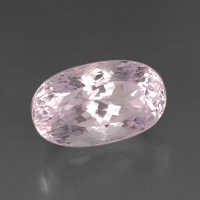 14.70캐럿 천연 핑크 쿤자이트, 타원형 컷, 18.4×10.9 mm, VVS-VS