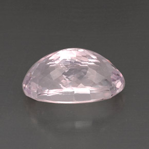14.70캐럿 천연 핑크 쿤자이트, 타원형 컷, 18.4×10.9 mm, VVS-VS