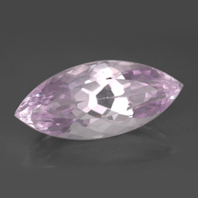 11.84캐럿 천연 핑크 쿤자이트, 마퀴즈, 22×9.6 mm, VVS-VS