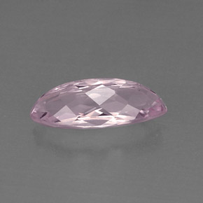 6.44캐럿 천연 핑크 쿤자이트, 마퀴즈, 18.2×7.8 mm, VS