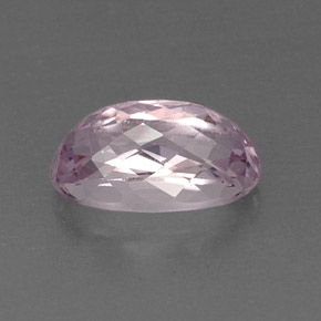 6.56캐럿 천연 핑크 쿤자이트, 타원형 컷, 14.2×8.3 mm, VVS