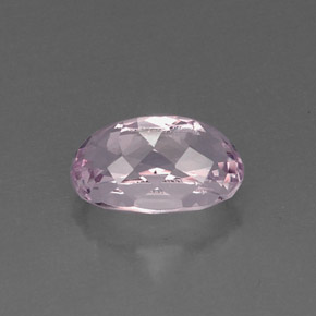 6.65캐럿 천연 핑크 쿤자이트, 타원형 컷, 13.4×8.9 mm, VVS