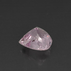 5.57캐럿 천연 핑크 쿤자이트, 배 모양, 11.5×11.4 mm, VVS-VS