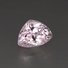 8.49캐럿 천연 핑크 쿤자이트, 트릴리언, 13.8×10.8 mm, VS