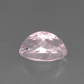 8.31캐럿 천연 핑크 쿤자이트, 타원형 컷, 14.1×10 mm, VS