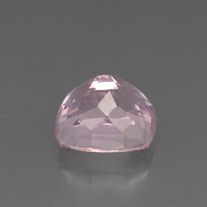 8.05캐럿 천연 핑크 쿤자이트, 쿠션 컷, 11.9×10.5 mm, VVS-VS