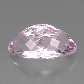 10.35캐럿 천연 핑크 쿤자이트, 마퀴즈, 17.6×9.5 mm, VVS