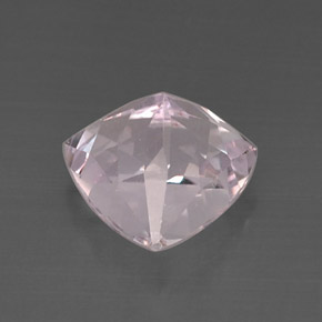 8.12캐럿 천연 핑크 쿤자이트, 트릴리언, 12.6×12.5 mm, VS