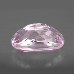 5.36캐럿 천연 핑크 쿤자이트, 타원형 컷, 12.9×8.3 mm, VVS-VS