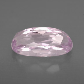 4.18캐럿 천연 핑크 쿤자이트, 타원형 컷, 13.1×6.5 mm, VS