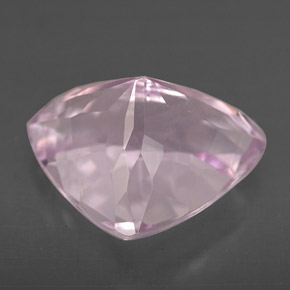 7.41캐럿 천연 핑크 쿤자이트, 트릴리언, 14.3×11.4 mm, VVS-VS