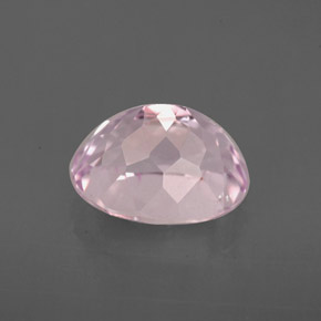 2.68캐럿 천연 핑크 쿤자이트, 타원형 컷, 9.1×7.4 mm, VVS-VS