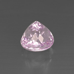 5.33캐럿 천연 핑크 쿤자이트, 타원형 컷, 9.7×9.2 mm, VVS