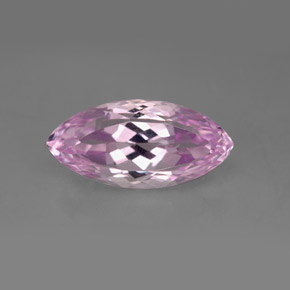 6.80캐럿 천연 핑크 쿤자이트, 마퀴즈, 16.7×8.1 mm, VS