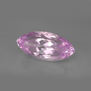 6.80캐럿 천연 핑크 쿤자이트, 마퀴즈, 16.7×8.1 mm, VS