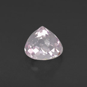 4.03캐럿 천연 라이트 핑크 쿤자이트, 타원형 컷, 9×8.4 mm, VVS-VS