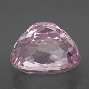 6.97캐럿 천연 핑크 쿤자이트, 타원형 컷, 12.2×8.8 mm, VS