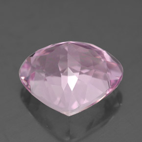 8.78캐럿 천연 핑크 쿤자이트, 배 모양, 13.9×12.3 mm, VS-SI