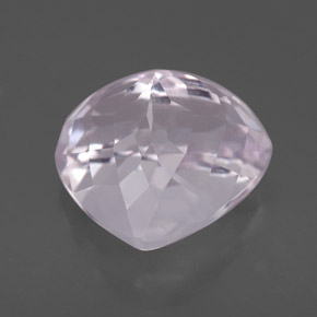 5.07캐럿 천연 핑크 쿤자이트, 트릴리언, 10.8×9.7 mm, VVS