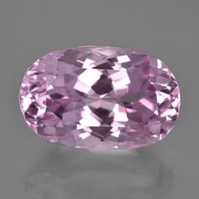 17.07캐럿 천연 핑크 쿤자이트, 타원형 컷, 18.7×12 mm, VVS-VS