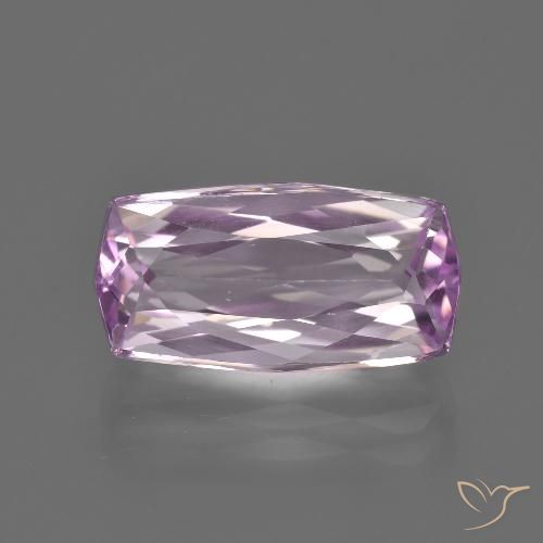 6.93ct 자연스러운 체리 핑크 톤 쿤자이트, 방석, VVS
