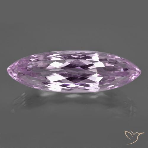 24.38ct 자연스러운 매우 밝은 분홍빛이 도는 바이올렛 쿤자이트, 보석, VVS-VS