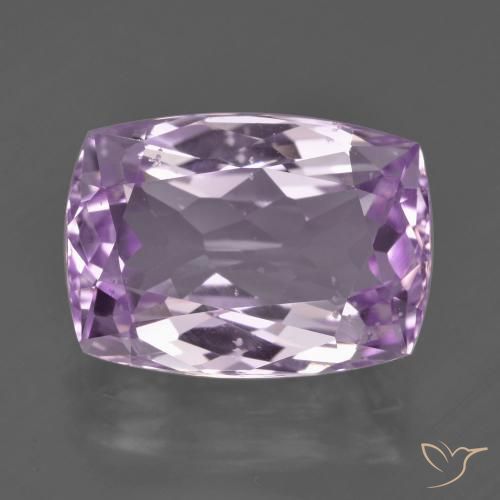 10.90ct 자연스러운 라일락 꽃 쿤자이트, 방석, VS-SI