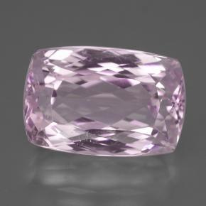 19.54캐럿 천연 미디엄 핑크 쿤자이트, 쿠션 컷, 18×12.1 mm, VS