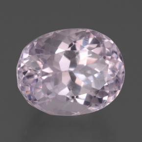 13.90캐럿 천연 라이트 로얄 퍼플 핑크 쿤자이트, 타원형 컷, 15×12 mm, VS