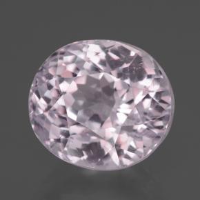 14.73캐럿 천연 매우 밝은 핑크 톤 쿤자이트, 타원형 컷, 14.1×12.7 mm, VS