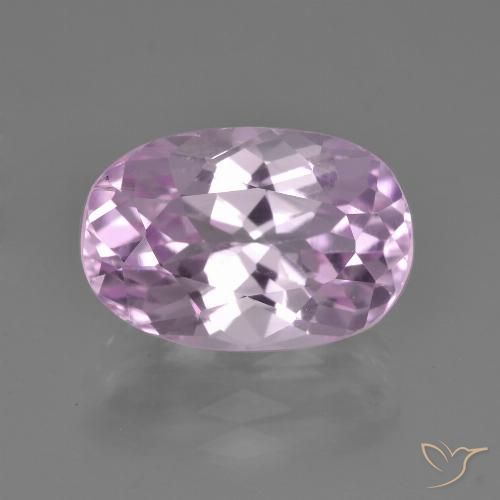 5.43ct 자연스러운 라이트 라일락 쿤자이트, 타원형, VVS-VS