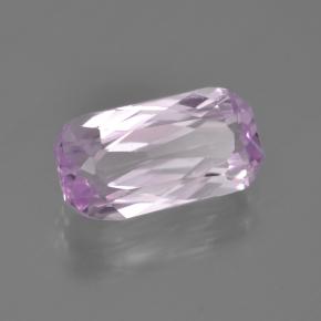 3.13캐럿 천연 핑크 쿤자이트, 에메랄드 컷, 11.7×6.2 mm, VS
