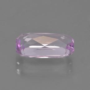 3.13캐럿 천연 핑크 쿤자이트, 에메랄드 컷, 11.7×6.2 mm, VS