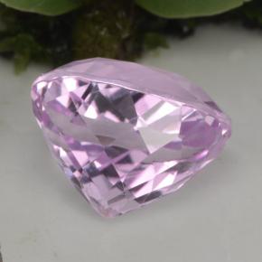 5.49캐럿 천연 핑크 쿤자이트, 타원형 컷, 11.1×8.8 mm, VS-SI
