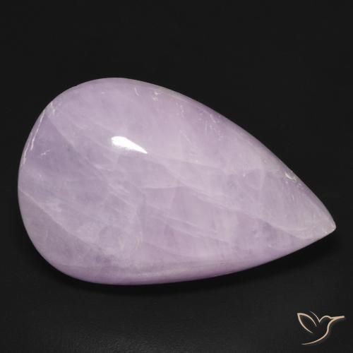 23.79ct 자연스러운 라이트 바이올렛 쿤자이트, 배 모양, 투명한