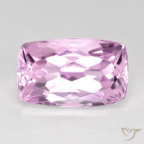 10.60ct 자연스러운 핑크빛이 도는 바이올렛 퍼플 쿤자이트, 방석, VS
