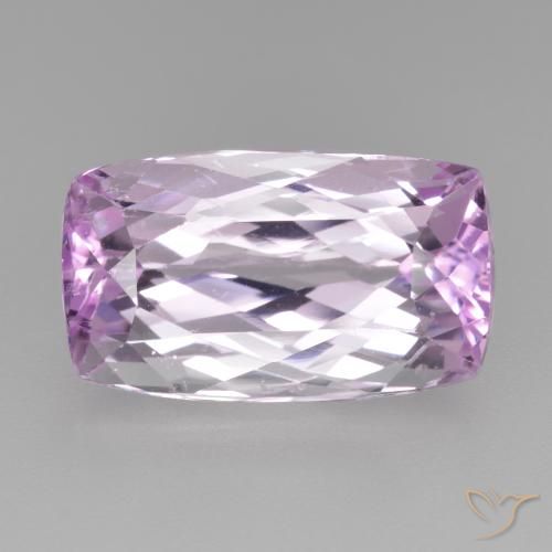 10.71ct 자연스러운 퍼플 핑크 쿤자이트, 방석, VS