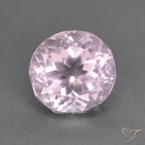 2.54ct 자연스러운 매우 밝은 라벤더 핑크 쿤자이트, 타원형, VS