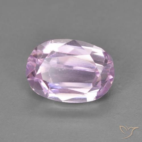 3.60ct 자연스러운 라이트 퍼플 핑크 쿤자이트, 타원형, VVS