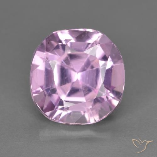 4.37ct 자연스러운 Medium Light-Purple 쿤자이트, 방석, VVS-VS