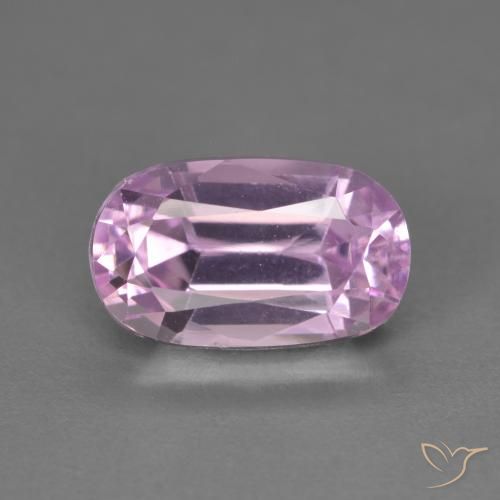 4.08ct 자연스러운 라일락 꽃 쿤자이트, 타원형, VVS-VS