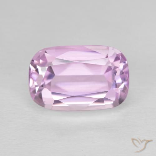 5.92ct 자연스러운 퍼플 핑크 쿤자이트, 방석, VVS