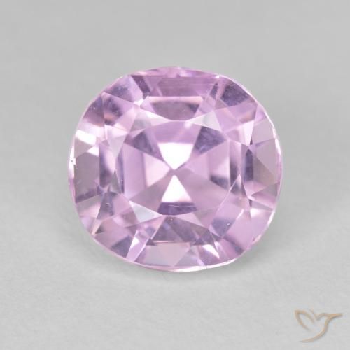 5.86ct 자연스러운 라이트 라일락 쿤자이트, 방석, VVS-VS
