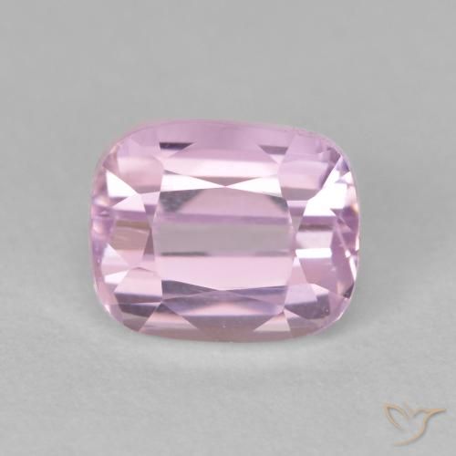 2.41ct 자연스러운 미디엄 퍼플 쿤자이트, 방석, VVS-VS
