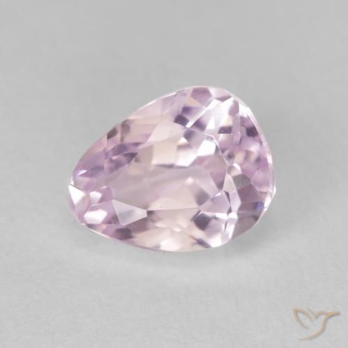 2.32ct 자연스러운 체리 핑크 톤 쿤자이트, 배 모양, VVS-VS
