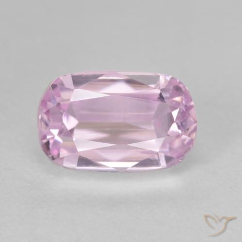 4.65ct 자연스러운 미디엄 퍼플 쿤자이트, 방석, VVS-VS