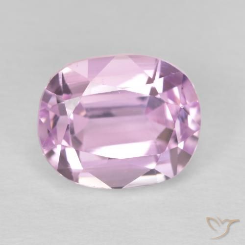 5.93ct 자연스러운 밝은 핑크 쿤자이트, 방석, VVS-VS