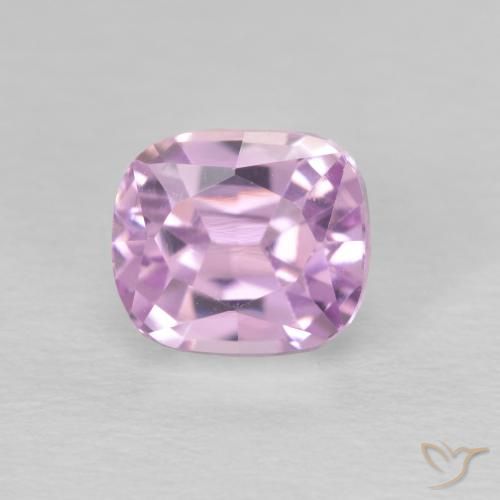 2.53ct 자연스러운 미디엄 퍼플 쿤자이트, 방석, VS