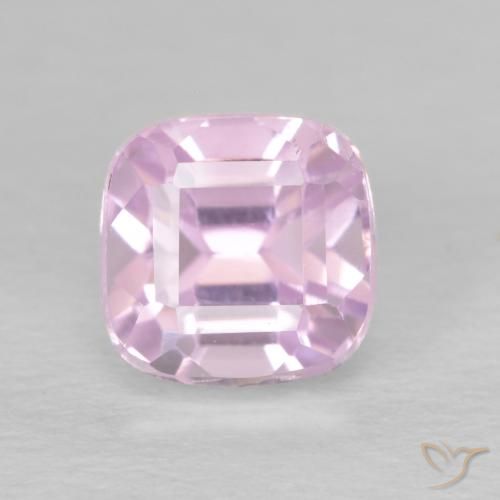 1.87ct 자연스러운 미디엄 퍼플 쿤자이트, 방석, VS