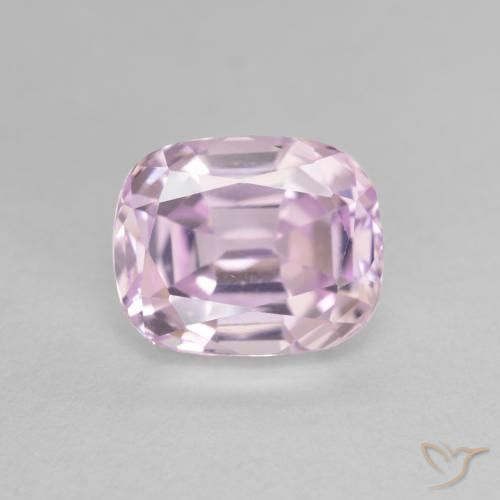 4.64ct 자연스러운 체리 핑크 톤 쿤자이트, 방석, VVS
